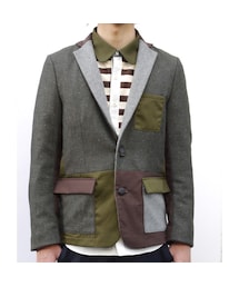 NIRAME.CO | 抹茶チョコレートじゃけっと。(テーラードジャケット)