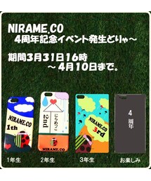 NIRAME.CO | NIRAME.CO４周年イベント♪(その他小物)