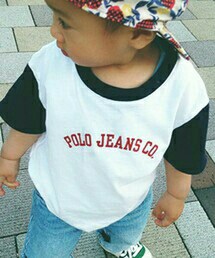 POLO | USAヴィンテージのラグランベースボールTシャツ(Tシャツ/カットソー)