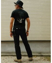 バックスタイル | 背中のドクロは見えづらい💦(その他)