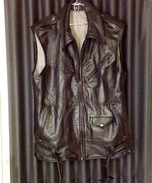 NUMBER (N)INE | レザーベスト
(ベスト)