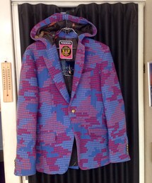 PHENOMENON | フード付ツイードジャケット(テーラードジャケット)