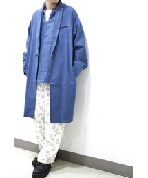 NEON SIGN -  Bohemian Maxi Coat (USED IND)(チェスターコート)