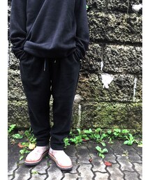 ETHOS | ETHOS - DABO FLEECE PANTS (BLACK)(その他パンツ)