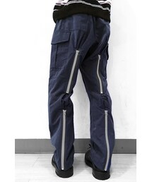 FORTYFOUR | FORTY FOUR - ZIP CARGO PANTS (NAVY)(カーゴパンツ)