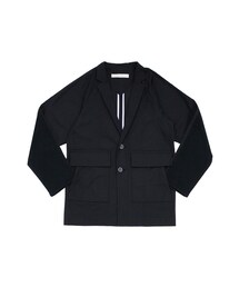 MUZE | MUZE - RAGLAN TAILORED JACKET (BLACK)(テーラードジャケット)