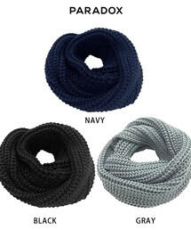 PARADOX | PARADOX - KNIT SNOOD(ストール/ショール)