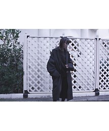NEONSIGN | NEON SIGN - MAXI COAT (BLACK)(チェスターコート)