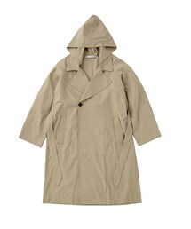 MUZE | MUZE - HOODED TRENCH COAT (BEIGE)(トレンチコート)