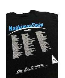 FLAG by ALEXIA STAM | H＞FRACTAL ×NaokimanShow - 「ムービーツアー」ロングTシャツ(BLACK)(Tシャツ/カットソー)