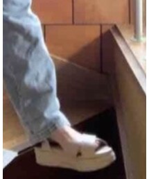 Samansa Mos2 blue | サンダル