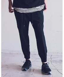 MONKEY TIME | ＜monkey time＞  PE TRO DROP JOGGER/ジョガーパンツ ◆(その他パンツ)