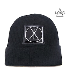 long clothing | Long ICON Beanie Large Patch (BLACK) - Long Clothing(ニットキャップ/ビーニー)