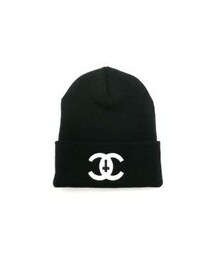 nvrmnd | CHANNEL BEANIE CAP(ニットキャップ/ビーニー)