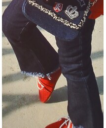 小猫吃小鱼AI | デニムパンツ