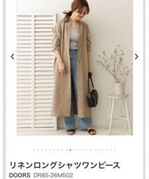 URBAN RESEARCH DOORS WOMENS | シャツワンピース