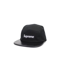 Supreme  | 2015SS Box Logo Expedition Leather Visor Camp Cap(キャップ)