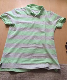 GAP | ボーダーポロシャツ(ポロシャツ)