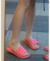 温泉酒店的粉色拖鞋 | モカシン/デッキシューズ