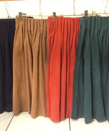 sanjuan | 67丈コーデュロイタックスカート(スカート)