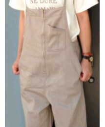 Samansa Mos2 blue | オールインワン・サロペット