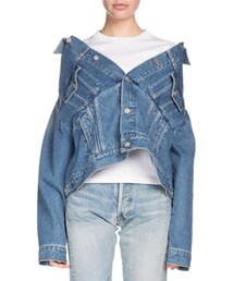 BALENCIAGA | BALENCIAGA Swing denim jacket(デニムジャケット)