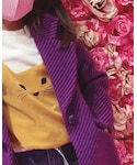 ANNA SUI mini(アナスイ・ミニ)の「ジャケット/アウター(ピーコート)」