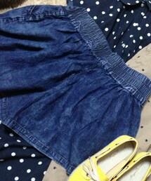 しまむら | デニムキュロット(デニムパンツ)