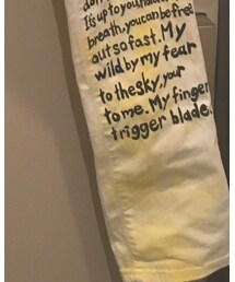 オリジナルペイント☆ | デニムパンツ