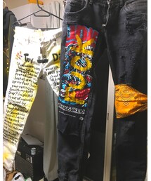 オリジナルペイント ジーンズ☆ | デニムパンツ