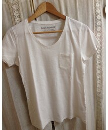 BACK NUMBER | vネックポケットTシャツ(Tシャツ/カットソー)