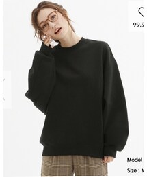 GU | オーバーサイズスウェット(スウェット)