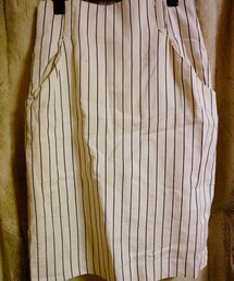 used stripe skirt(スカート)