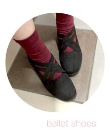 . | バレエシューズ