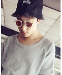 STUSSY(ステューシー)の「帽子(サンバイザー)」