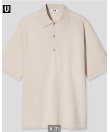 UNIQLO | ファインゲージポロシャツ(ニット/セーター)