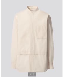 UNIQLO | スーピマコットンオーバーサイズシャツ(シャツ/ブラウス)