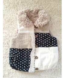 biquette | リバーシブル ボアベスト 95(ベスト)