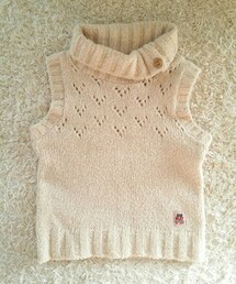 e.a.B | タートルネック ニットベスト 110(ベスト)