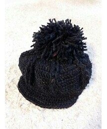 Handmade | ママの手作りニットキャスケット(キャスケット)