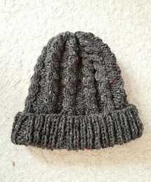 Handmade | ママの手作りニット帽(ニットキャップ/ビーニー)