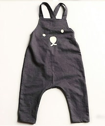 韓国子供服 | くまさんサロペット 100(サロペット/オーバーオール)