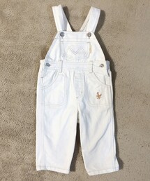 古着 | 白オーバーオール 80(サロペット/オーバーオール)