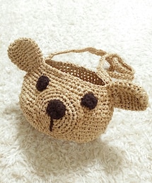 Handmade | ママの手作り🐻くまさんポシェット(ショルダーバッグ)