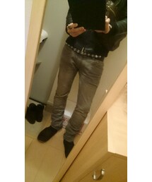 RICO | グレーデニム(デニムパンツ)