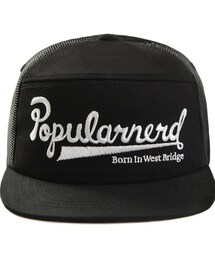 POPULARNERD | Logo Mesh Cap black(キャップ)