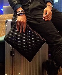 CHANEL | chanel lambskin clutch gm noir(クラッチバッグ)