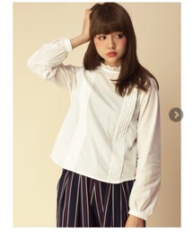 w closet | 襟フリルブラウス(シャツ/ブラウス)