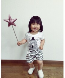 クマさんTの鼻のポンポンがポイント♪ | その他