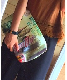 polcadot | クラッチバッグ